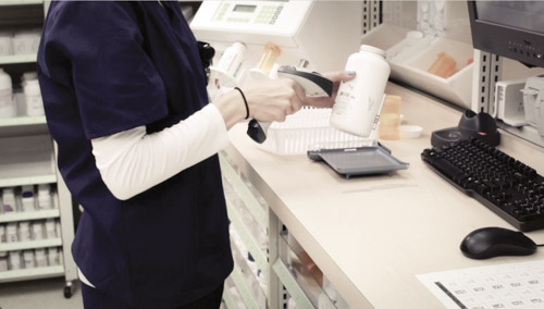 Stock bottle scanning for Beacon